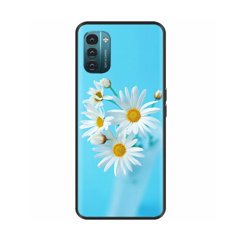 For Nokia G60 5G Case Painted Black TPU Silicone Soft Phone Cover for Nokia G60 Back Cases Bumper Shockproof Shell Cover Carcasa