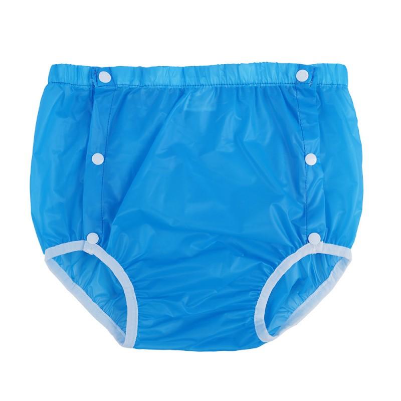 Adult TPU Waterproof Incontinence Underwear Unisex Leak-Proof Adjustable Snap Briefs Elderly Care