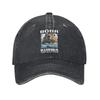 Classic Bober Bobr Kurwa Baseball Caps Unisex Women Distressed Denim Washed Headwear  Outdoor Running Unstructured Soft Hats Cap