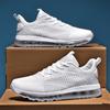 Spring Men's Sports Shoes Full Palm Air Cushion Student Mesh Running Shoes Teen Large Size Men's Shoes