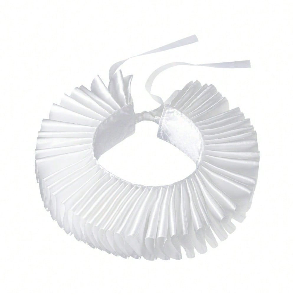 Handmade court aristocratic literary fake collar retro ruff collar coldplay photography wedding accessories props
