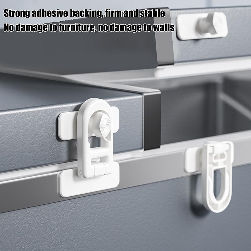 1Pc Creative For Toddler Kids Anti-Pinching Children Protector Baby Safety Refrigerator Door Lock Baby Security Latch