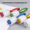T-Shape Hammer Leather Carving Hammer Leathercraft Carving Hammer Leathercraft Mallet for Leather Craft Enthusiasts