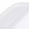 Food Storage Container Mini Lunch Case Portable Bento Box 280ml White for Office Students
