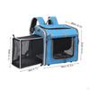 Pet Carrier Backpack Expandable with Mesh Expansion Well Ventilated For, Small Dogs,