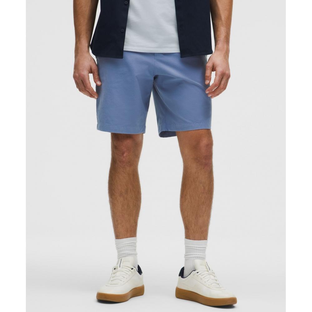 

Lululemon Abc Classic Fit Short 9 Stretch Cotton Versatwill Washed Denim 40/9