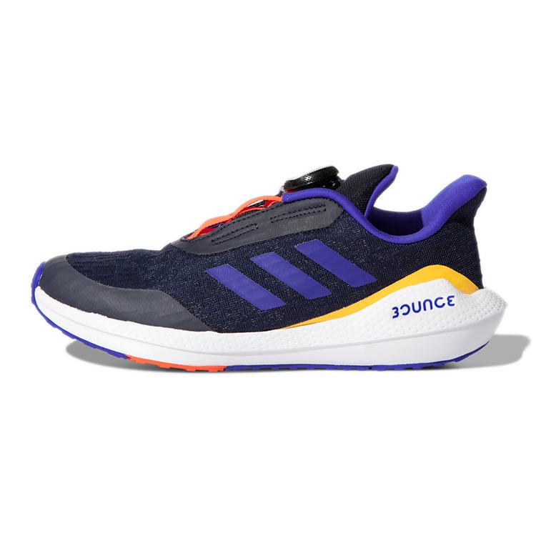 Adidas EQ21 Run Comfortable And Breathable Abrasion Resistant Low top Kids  Running Shoes Dark Blue Kids  FZ5420 28.5