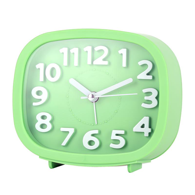 

Новый простой и модный трехмерный цифровой бесшумный будильник для раннего развития, креативный детский студенческий будильник