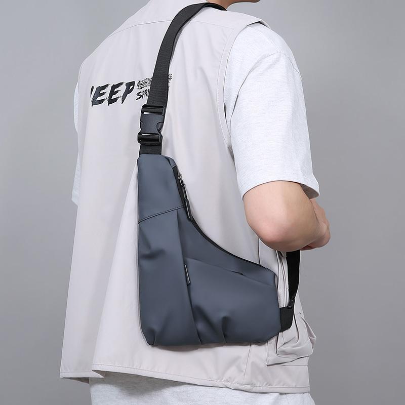 New Men's Chest Bag Guard Against Theft Fashion Sport Crossbody Bag for Commuting Travel Phone Messenger Bags