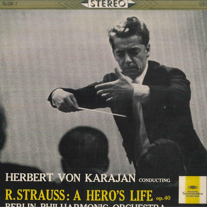 

LP Запись ГЕРБЕРТ ФОН КАРАЯН БЕРЛИНСКИЙ ФИЛАРМОНИЧЕСКИЙ ОРКЕСТР. Штраус Симфоническая поэма Герой SLGM7 DEUTSCHE GRAMMO Япония Классика Б/у