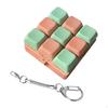 9 Keys Mechanical Keyboard Keychain Portable Lightweight Novelty Gift Creative Home Toy
