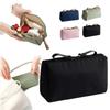 Waterproof Large Capacity Makeup Bag - Multi-Color Travel Cosmetic Organizer With Partitions For Lipstick Storage 