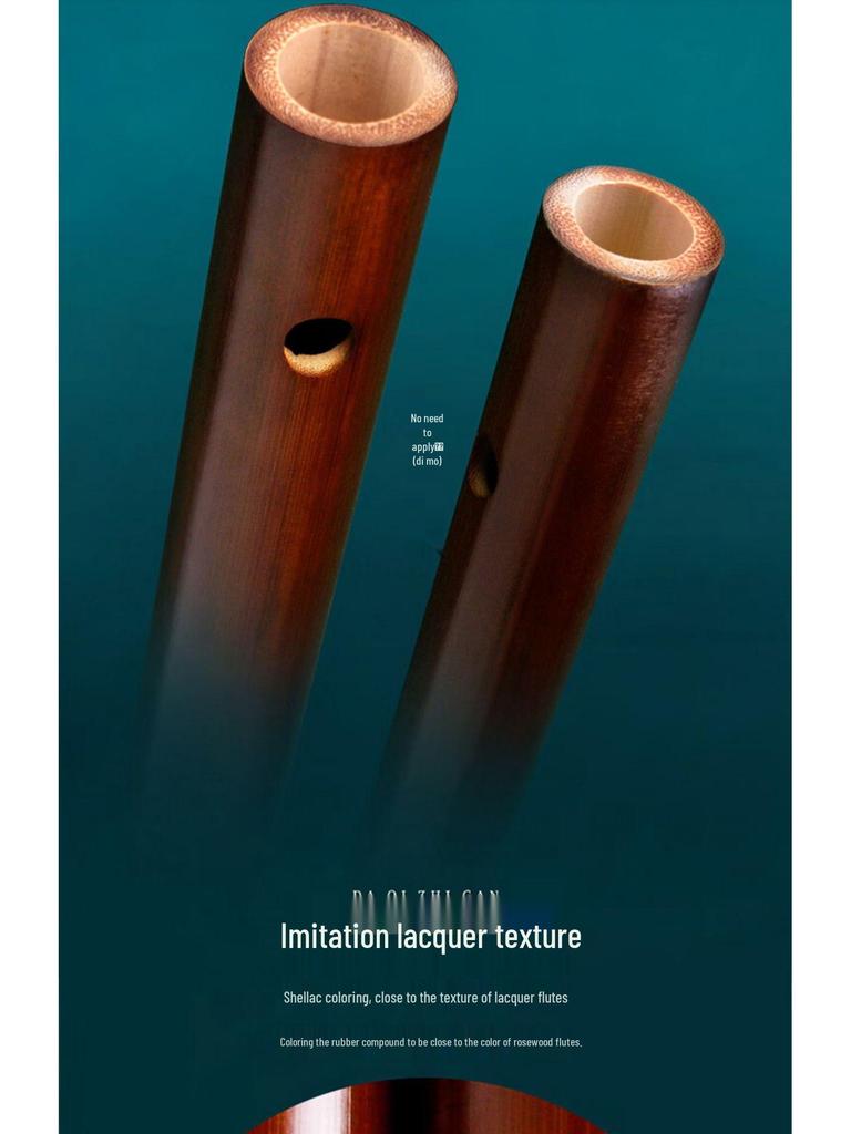 Piccolo Bambusflöte für Anfänger - Mini Antiker Stil Kinderinstrument