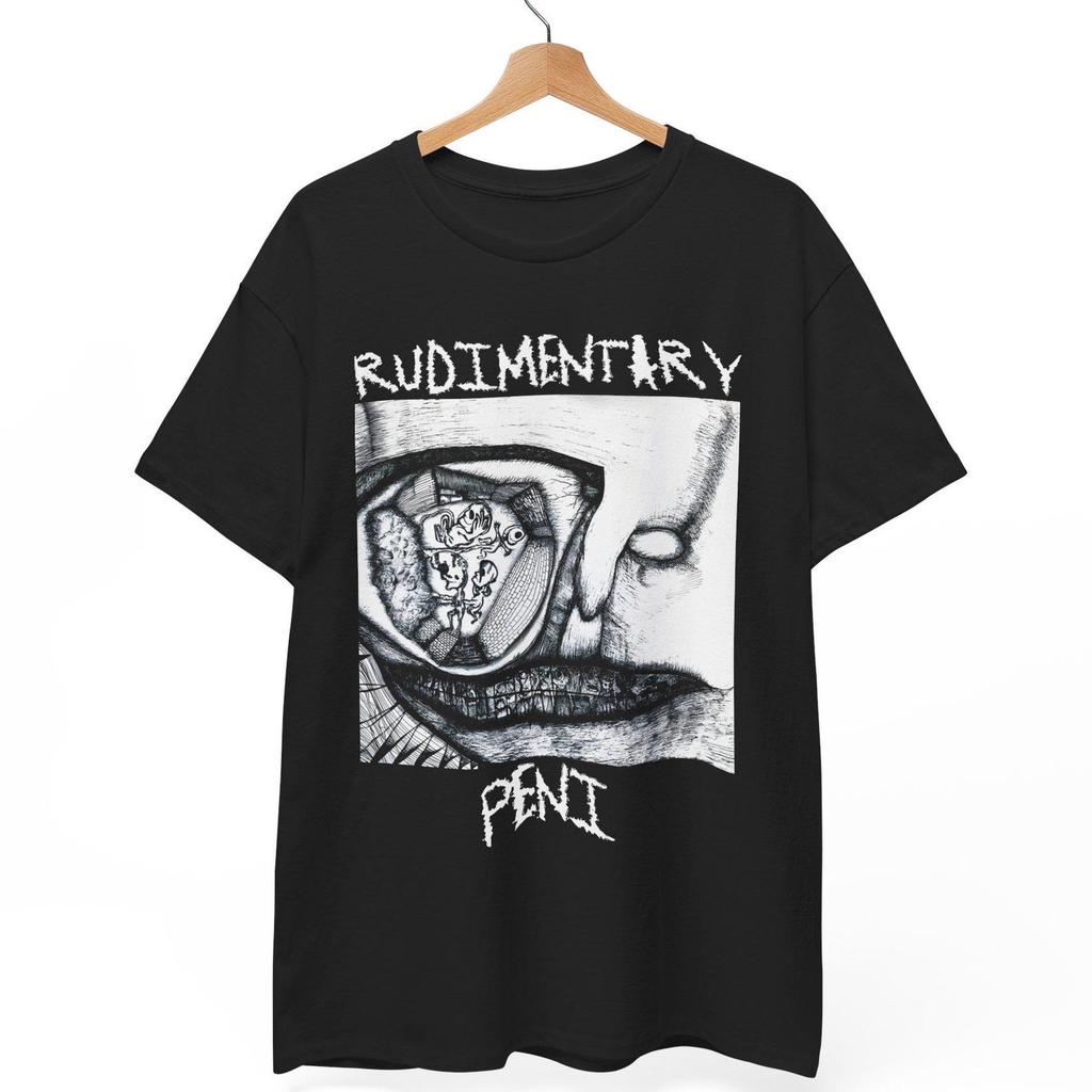 Camiseta Rudimentary Peni Anarco Punk Banda de Música Death Church Camiseta Unisex, S a 5XL
