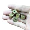 Solid Brass Mahjong Dice - Creative Pure Copper Metal Dice for Bar, KTV, Chess Supplies & Crafts
