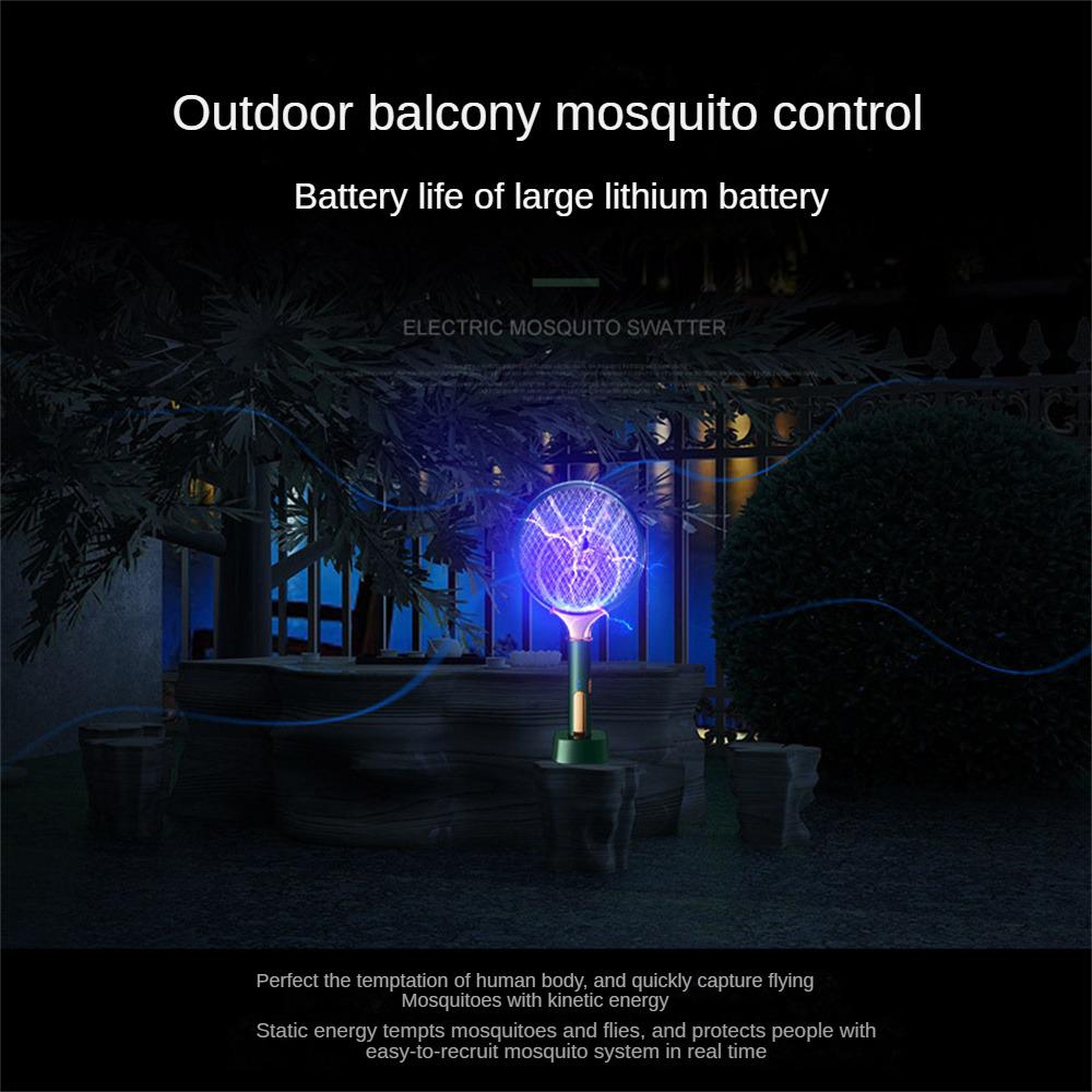 The New Two-in-One Mosquito Killer Rechargeable Lithium Battery Physical Electric Mosquito Killer Lamp Electric Shock Mosquito K