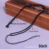 Hand-Woven Adjustable Necklace Cord for Pendants - Unisex Clavicle Cord