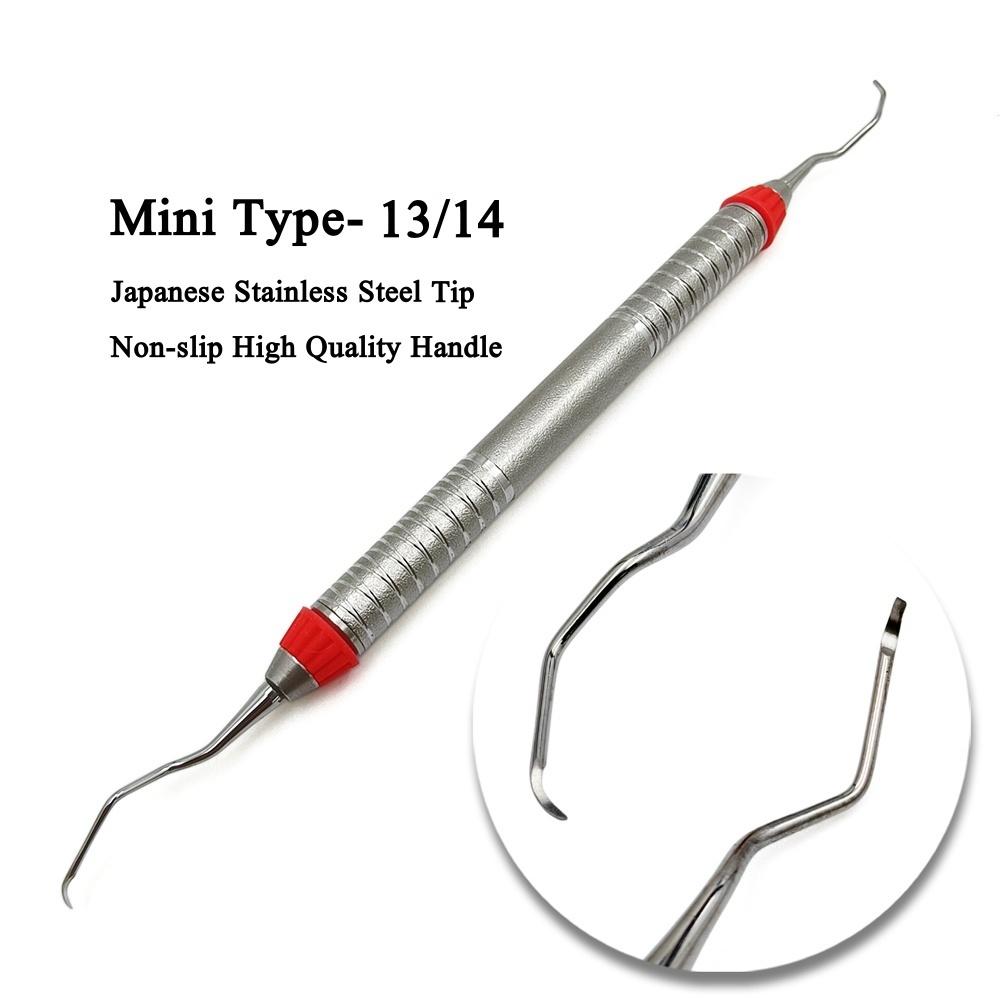 

Мини кюреты Грейси из материала 440C Высокого Качества Пародонтальный Скейлер из Нержавеющей Стали Пародонтальные Костные Кюреты Периодонтальный Стоматологический Инструмент 1 pc 13-14