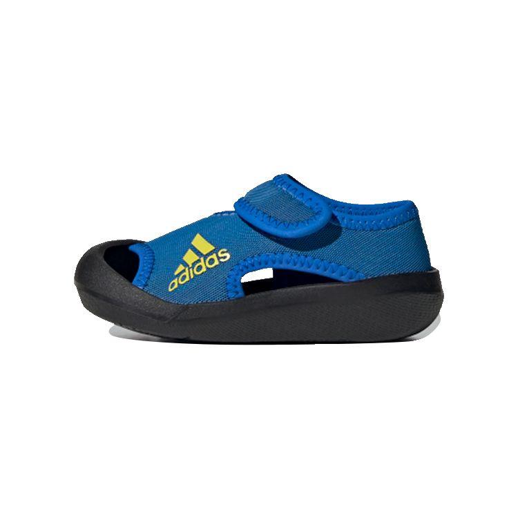 Adidas Non-Slip Wear-Resistant Breathable Low-Top Sandals Baby Sandals Blue FV8893