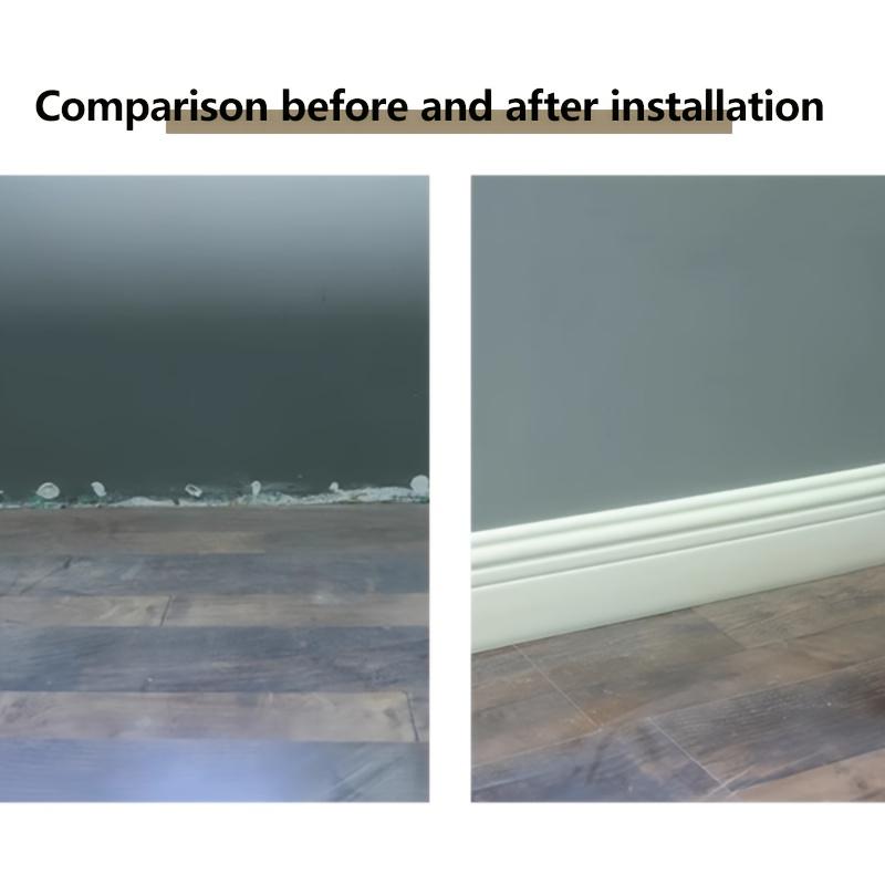 3M/Ρολό Αυτοκόλλητο Τοίχου Περιγράμματος NBR Αυτοκόλλητη Λωρίδα Μέσης Σοβατεπί για Διακόσμηση Σπιτιού Αντισύγκρουσης