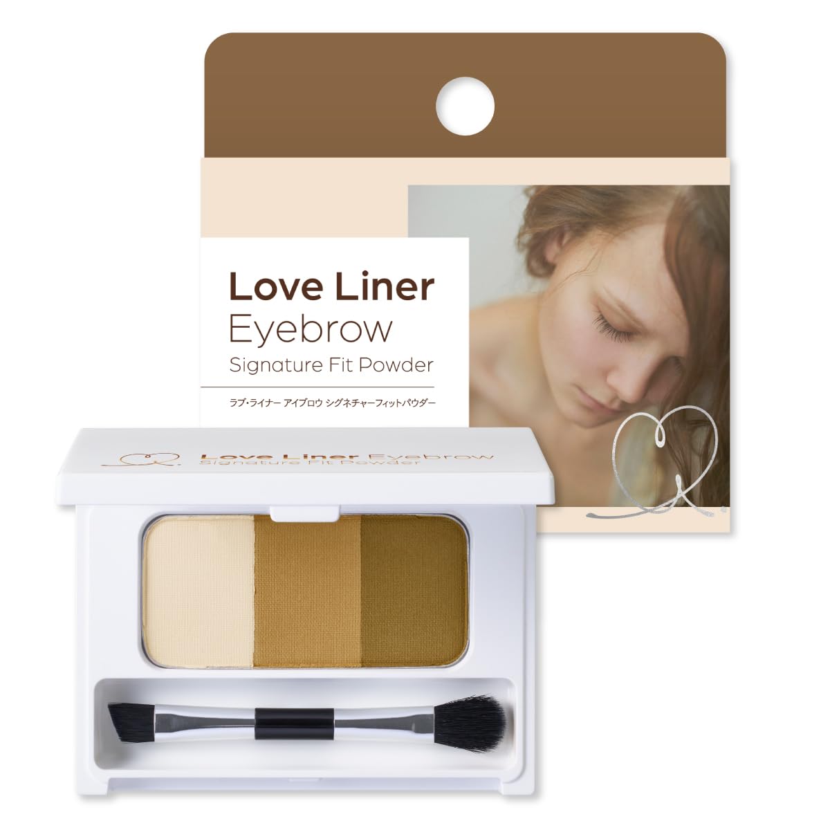 LoveLiner Signature Fit Powder Eyebrow (Nutty Brown)