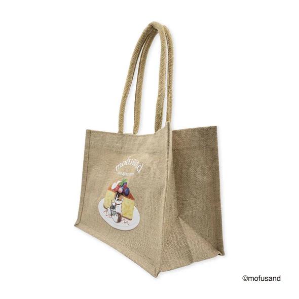 Mofusand Jute Bag M Sucre Japan NEW