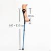 Forearm Crutches Balancing Sturdy Aluminum Alloy for All Terrain Seniors