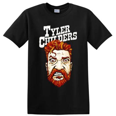 Tyler Childers Country Singer Portrait Graphic T Shirt Music Fan Concert Tee