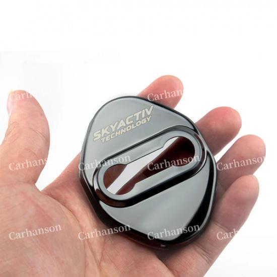For Car Accessories Mazda 6 3 CX 5 CX3 Car Door Lock Protector Cover Trim