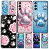 Og Paw Print Aesthetics Phone Case for Samsung Galaxy S26 S25 S24 S23 S22 S20 S21 FE Ultra S25 Edge Plus 5G Soft TPU Cover Capas