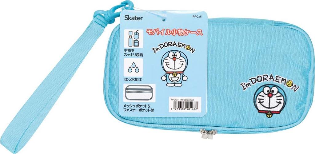 Skater Mobile Mobile Accessory Sanrio Case, Case, "I'm Doraemon" PPCM1-A