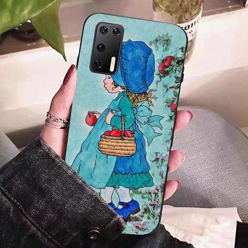 Sarah Kay Mädchen Handyhülle Für Huawei P 8 9 10 20 30 40 50 Pro Lite Psmart Honor 10 Lite 70 Mate 20lite