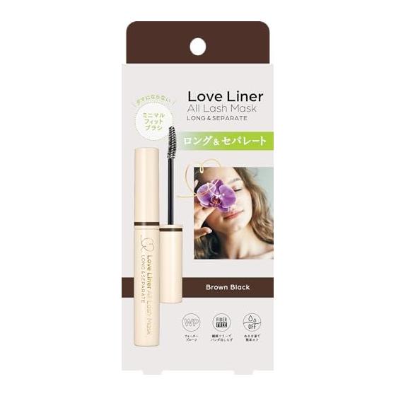 Love Liner All Lash Mask Long & Separate  Mascara  Brown Black
