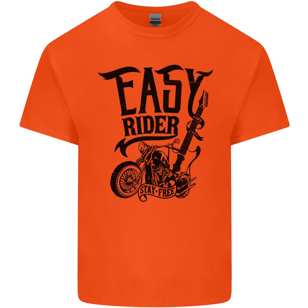 Easy Rider Motorcycle Motorbike Biker Unisexs Light Cotton TShirt
