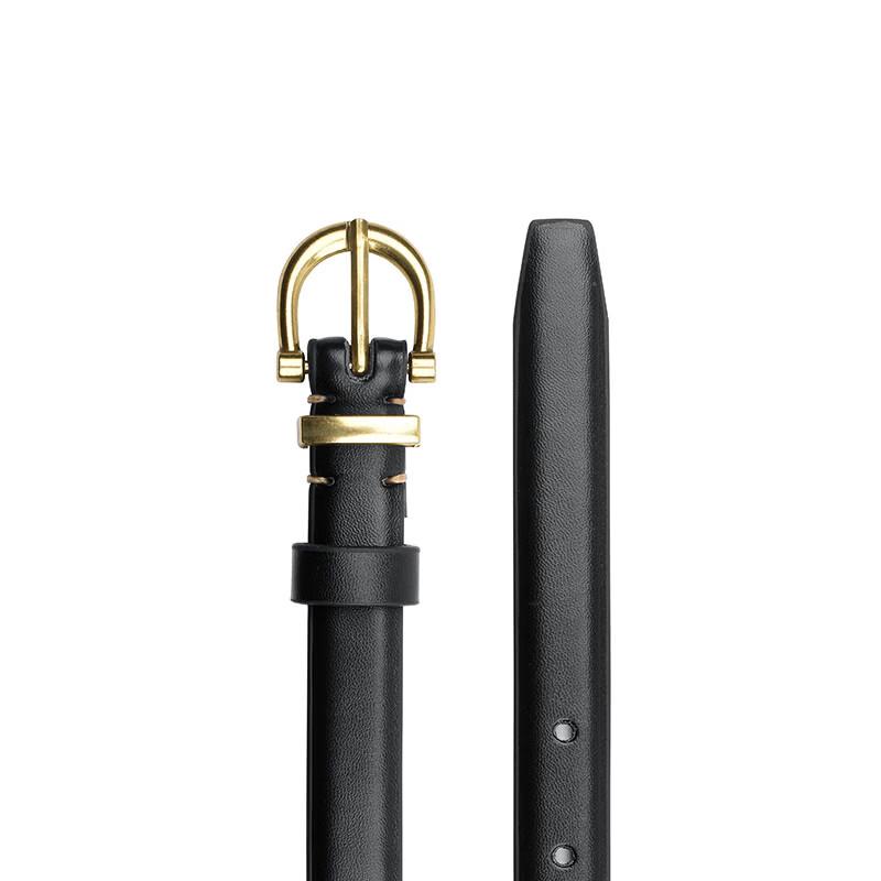 Half-smoke Women's Versatile Pin Buckle PU Belt