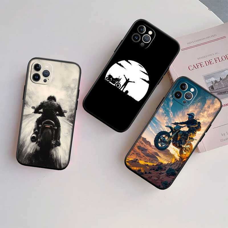 UP38 Motorcycle Racing New High-End Shell Phone Case for Redmi Note 10 11 12 Pro Max 10S 10C 10T 11A 11S 12S 12C