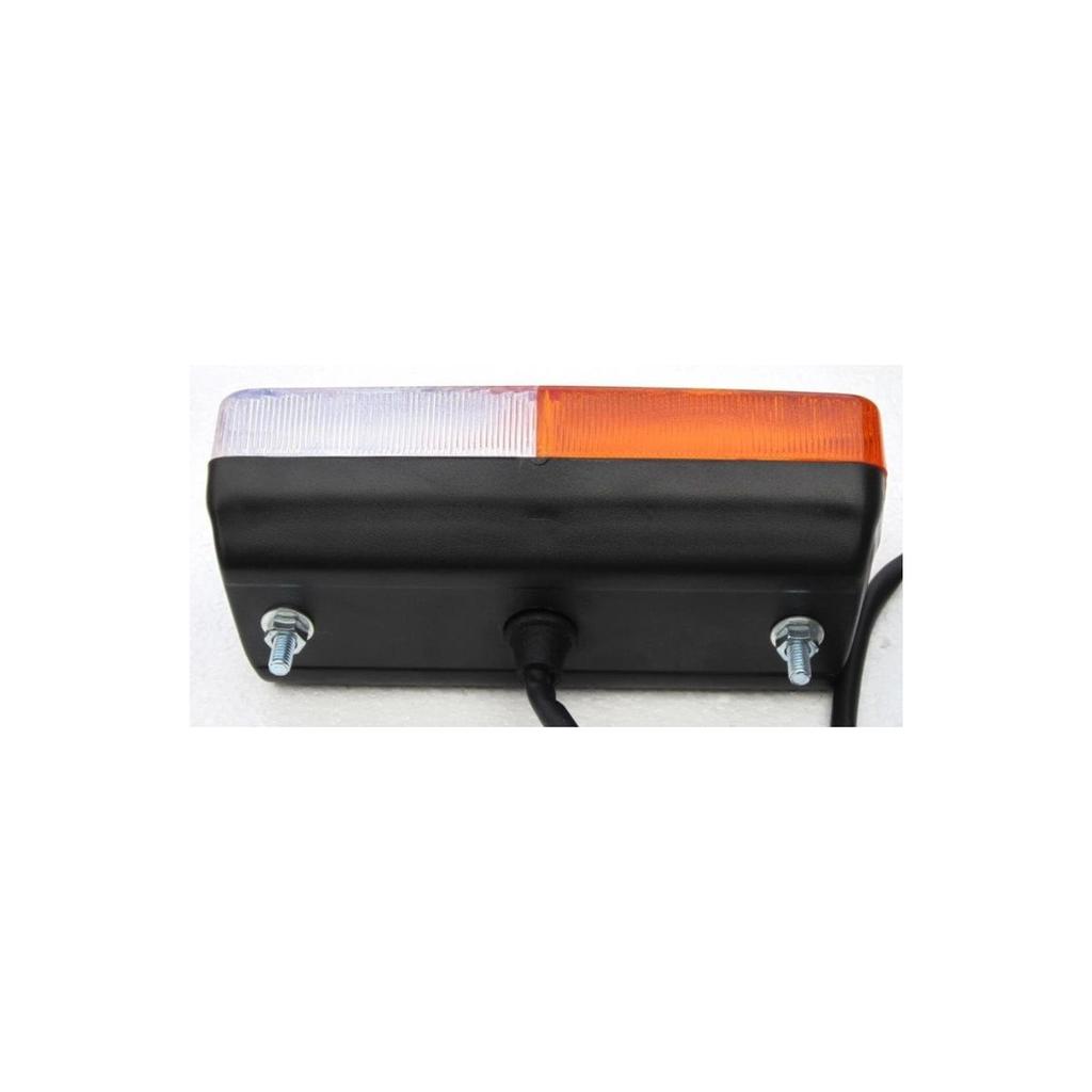 APSMOTIV Front lamp Side Indicator lights with 12v Bulbs Replacement for Massey Ferguson tractor 230 240 250 265 275 290 298 365 375 390 398 399