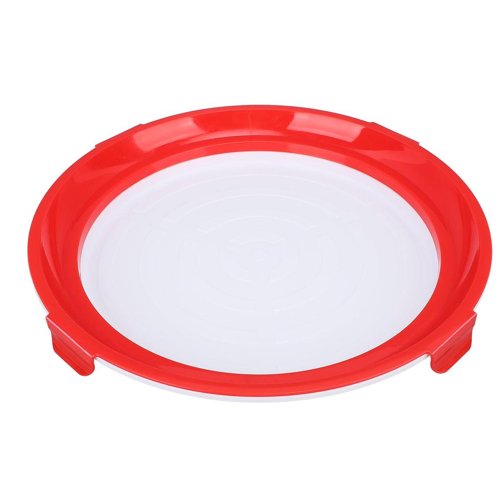 Food Preservation Tray Multipurpose Round Shape Reusable Vacuum Sealing Stackable Food Storage Tray