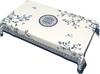 Ink Painting Style Rectangle Waterproof Tablecloth Table Decor Reusable Farmhouse Kitchen Dining Tablecloth Party Decor