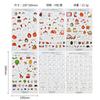 6Pcslot Korean Waterproof Cartoon Cute Transparent Diy Decoration Stickers Hand Account Stickers Kawaii Plastic Cup Stickers