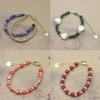Lovely  Natural Stone Beaded Bracelet For Women Girls Simple Personality Adjustable Bracelet Jewelry Accessories Gifts