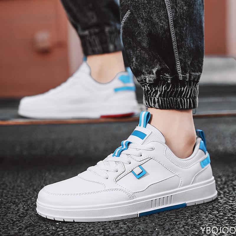 2024 Módní Pánské Tenisky Bílé Tenisky Sportovní Obuv Ležérní Ploché Boty Vysoká Kvalita Pánská Obuv Zapatos Deportivos Velikost 39-44