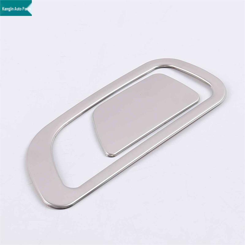 Ford 2019 Focus Innenraum Mod: Silberner Edelstahl-Lautsprecherring für die erste Reihe, Leselicht und Handschuhfach