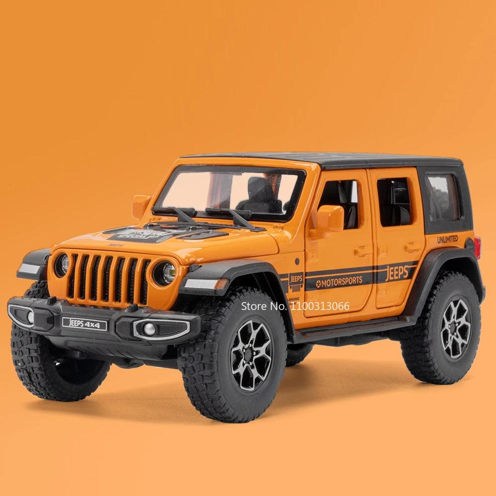 1:32 Alloy Wrangler 4x4 G63 Toys Cars Models Doors Opened SUV with Light Sound Off-road Vehicles for Boyfriend Festival Gifts