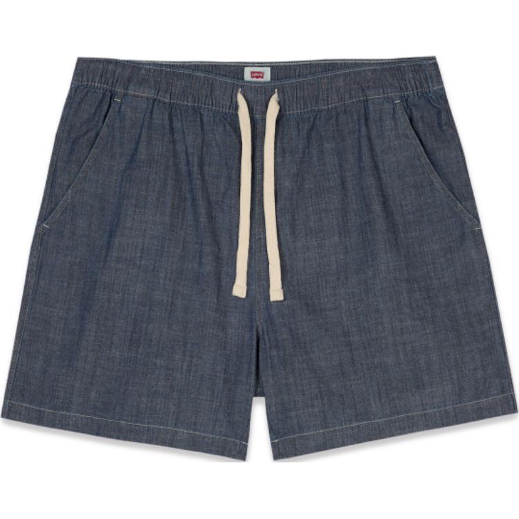 

Levis Цветной блок Удобные Повседневные Свободные Джинсовые Шорты Мужские шорты Туманно-голубые A7366-0035 L