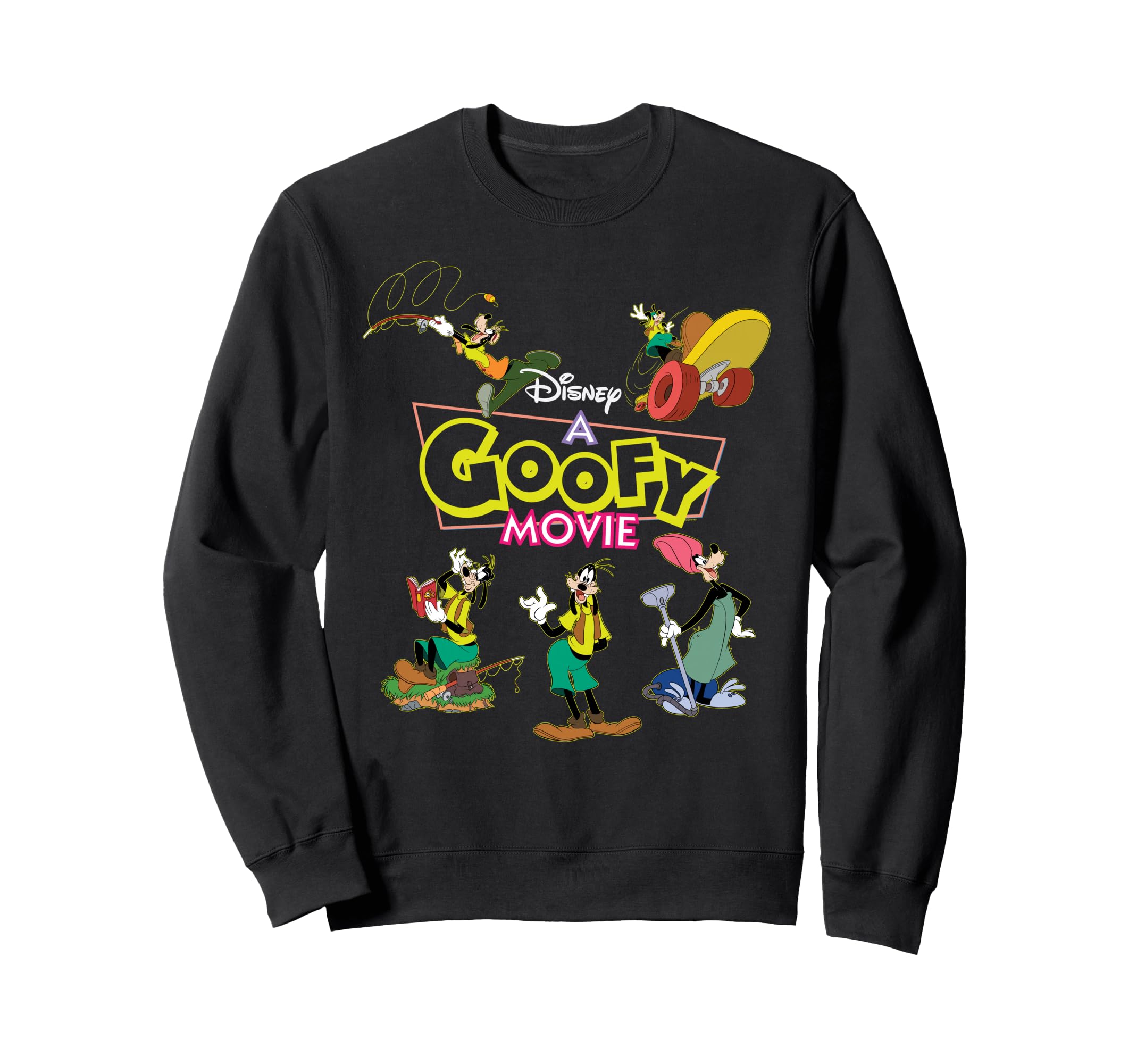 

Disney A Goofy Movie 30th Anniversary Goofy s Goofy Moments Sweatshirt