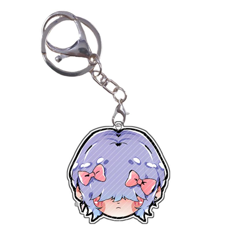 Acrylic Keychain KPop Demon Hunters Rumi Mira Zoey Jinu Baby Saja Celine Bobby Cartoon Anime Characters Gift Pendant Decoration
