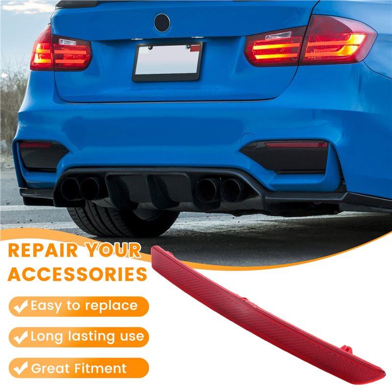 Left Rear Bumper Reflectors Bar For BMW M3(F80) (F82 F83) 2015-2019 63147848583 63147848584