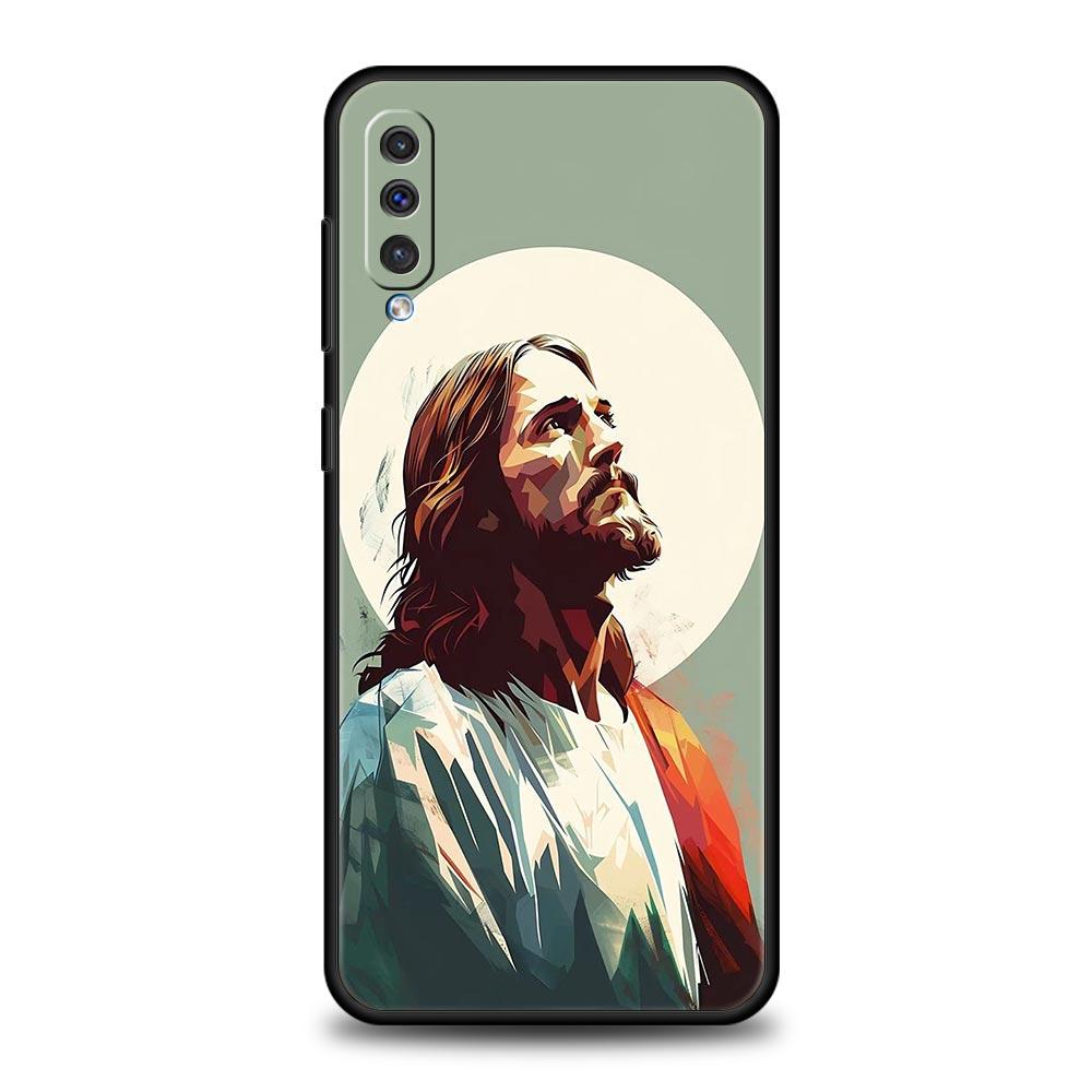 Faith Christian Religious Jesus Case For Samsung A54 A52 A24 A14 A50 A70 A40 A20S A20E A06 A12 A22 A34 A42 A32 5G A04s A16 Cover