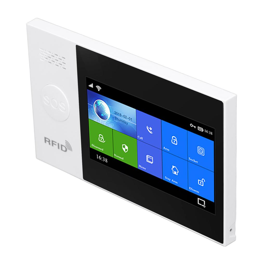 WiFi Home Alarm System High Decibel Voice Prompt Infrared Sensing WiFi GSM Burglar Alarm Kit